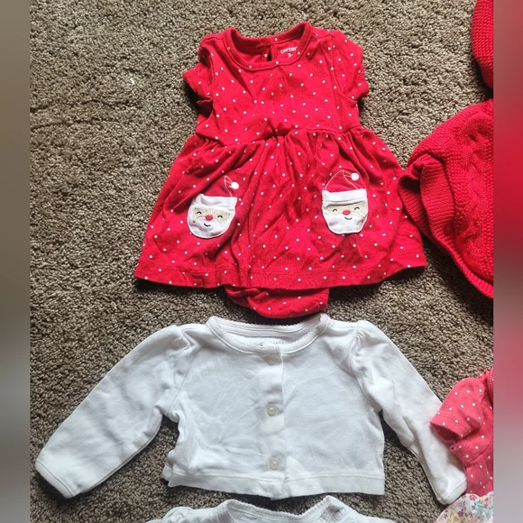 Baby Girls Size 3M Baby Clothes Bundle - Lot Of 11 Pieces - Picture 4 of 7